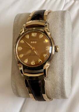Vintage Benrus Watch 3 Star 25 Jewels